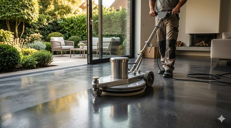 Concrete Basement Polishing in Corpus Christi, TX